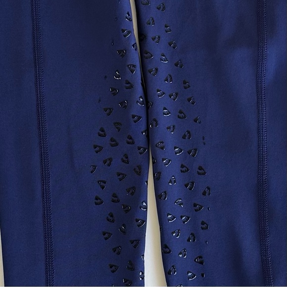 NWT Shires Aubrion Dutton Ladies Navy Riding Tights Equestrian Size XXS US 2 - Picture 10 of 13